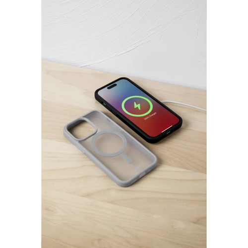 Чехол для iPhone LAUT HUEX PROTECT MagSafe Grey (L_IP23B_HPT_GY) for iPhone 15 Pro фото 6
