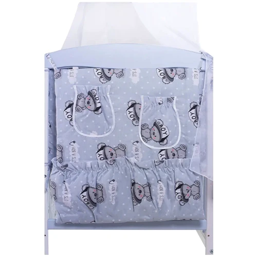 Постельный комплект Qvatro Gold RG-08 серый it's a boy (623044)