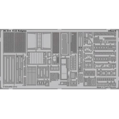 Фототравлення Eduard 1/35 T-55 Enigma EDU-36244