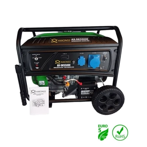 Генератор бензиновий Axionss AX-SK5500E