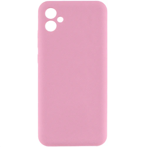 Чохол для телефона TPU Case Getman Liquid Silk Full Camera Pink для Samsung A065 Galaxy A06