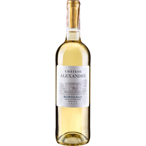 Вино Chateau Alexandre Vin Blanc Moelleux Bordeaux біле солодке 0.75л (VTS1313560)