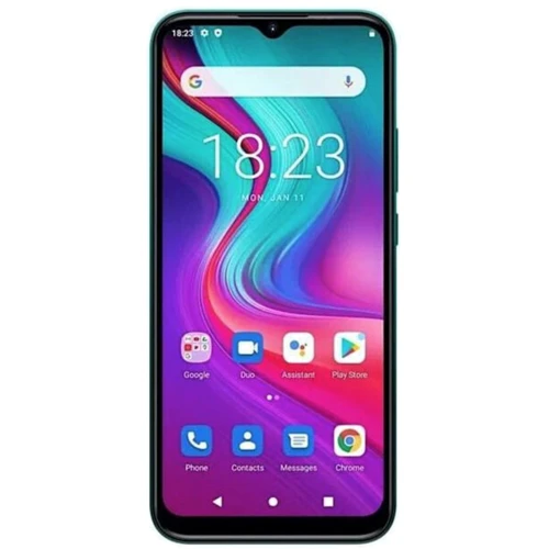 Смартфон Doogee X96 Pro 4/64Gb Tropical Green: Процессор Unisoc SC9863A (28nm) Octa-core (4x1.6 GHz Cortex-A55 & 4x1.2 GHz Cortex-A55)