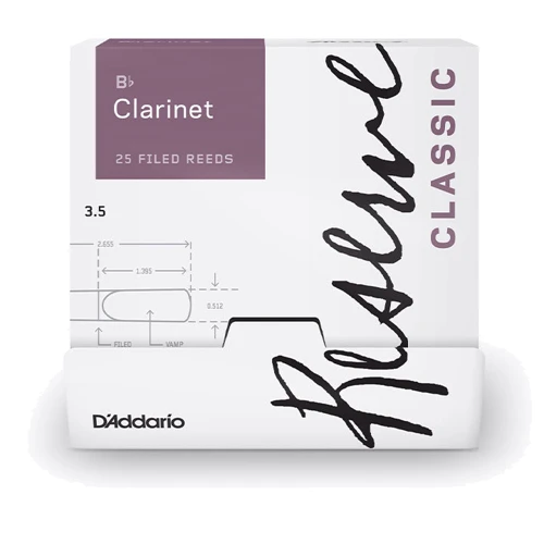 

Трости D`ADDARIO Reserve Classic - Bb Clarinet 3.5 - 25 Box