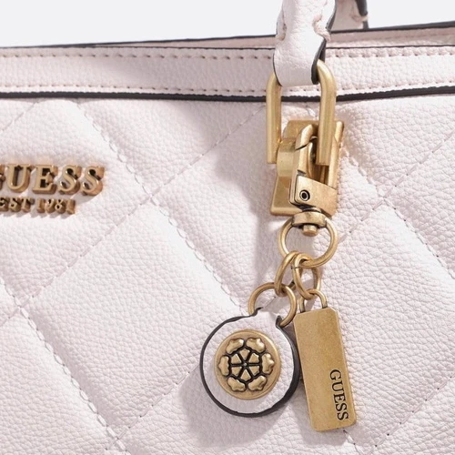 Женская сумка тоут GUESS ABEY ELITE TOTE молочная (HWQB8558230-STO): Тип Сумки