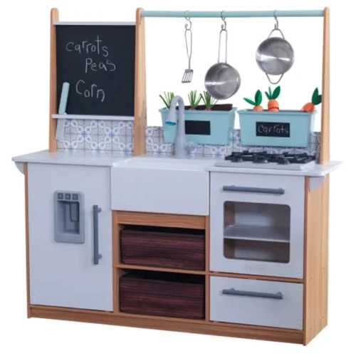 Детская кухня KidKraft Farmhouse с системой легкой сборки EZ Kraft Assembly (53444)