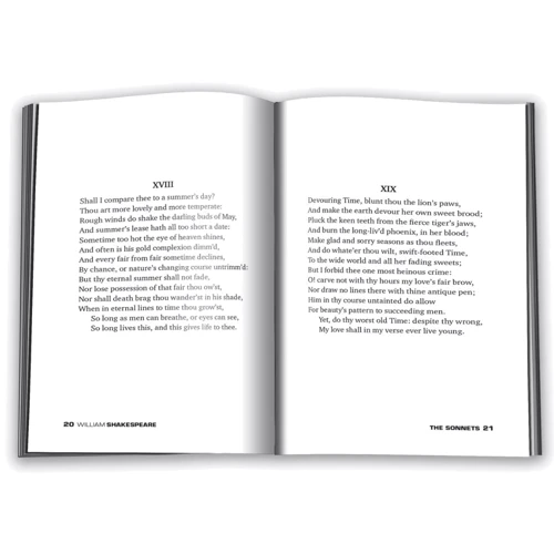 William Shakespeare: The Sonnets: Количество страниц 160