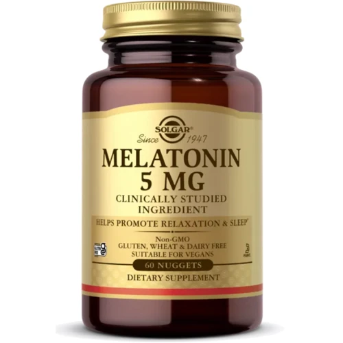 Solgar Melatonin 5 mg 60 Nuggets