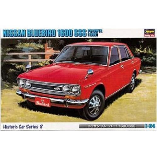 Автомобиль HASEGAWA NISSAN BLUEBIRD 1600 SSS P510WTK 1969 HA21208: Производитель HASEGAWA