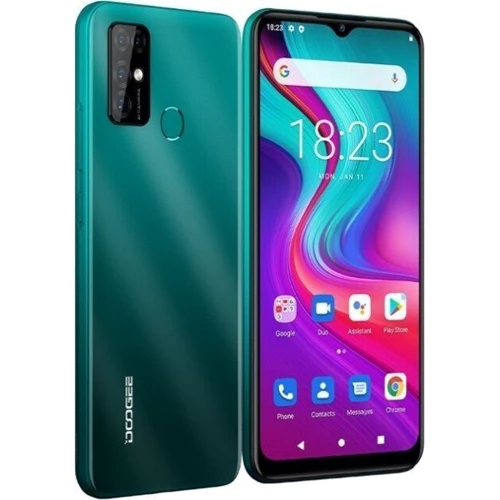 Смартфон Doogee X96 Pro 4/64Gb Tropical Green: Дисплей 6.52" IPS (1600x720) / 269 ppi