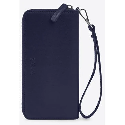 Женский кошелек The Wings Monik синий (TW-Monik-dark-blue)