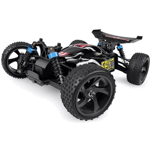 Багги Himoto 1:18 Spino E18XB Brushed (черный) (E18XBb)