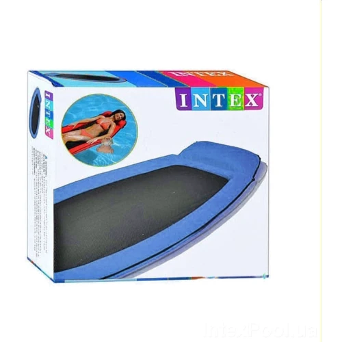 Надувний матрац Надувний матрац з сітчастим дном Intex Синій (58836): Виробник Intex