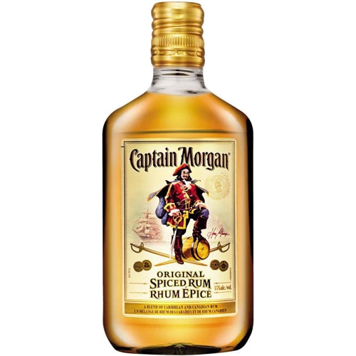 Алкогольний напій на основі Карибського рому Captain Morgan «Spiced Gold» 0.2 л (BDA1RM-RCM020-002)