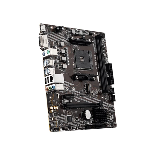 MSI A520M-A PRO: Разъемы на плате SATA 3.0, M.2