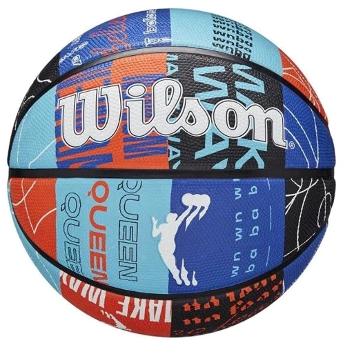 Мяч для игры Wilson WNBA HEIR DNA BSKT Blue/Orange баскетбольный size 6 (WZ3009201XB6)