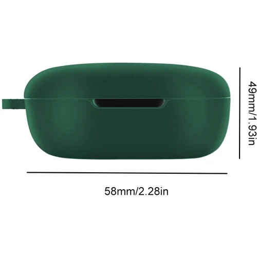 Чехол BeCover Silicon Case Dark Green (709584) for Xiaomi Redmi Buds 4 Lite: Материал Силикон