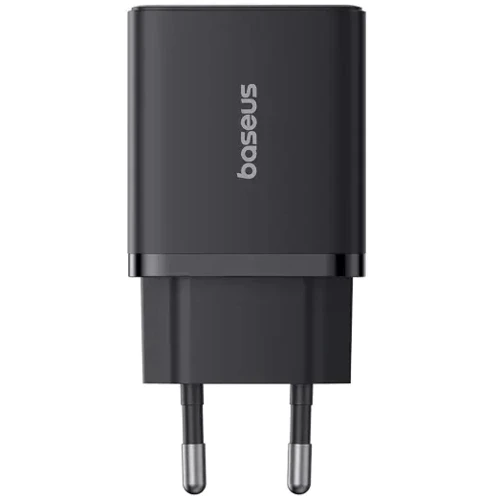 Зарядное устройство Baseus Wall Charger 2xUSB+USB-C Cube Fast Charger 30W Cluster Black (P10111402113-00): Тип сетевое