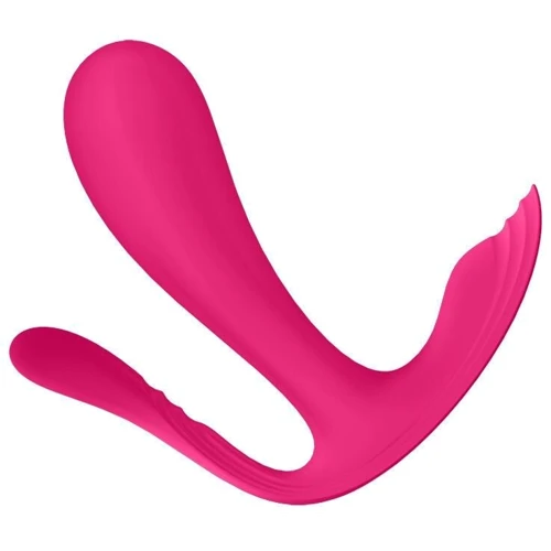 Двойной смарт-вибратор в трусики Satisfyer Top Secret+ Pink