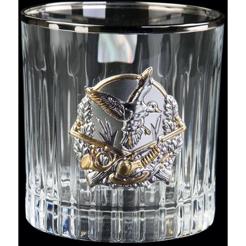 Набор для виски Boss Crystal Охота 7 предметов, платина, серебро, золото, хрусталь (BCR7HUNTPL) фото 4
