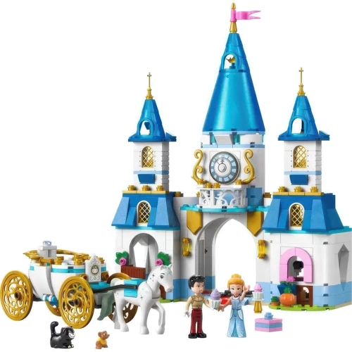 Конструктор LEGO Disney Princess Замок Золушки и карета 596 деталей (43275): Рекомендуемый возраст 6+
