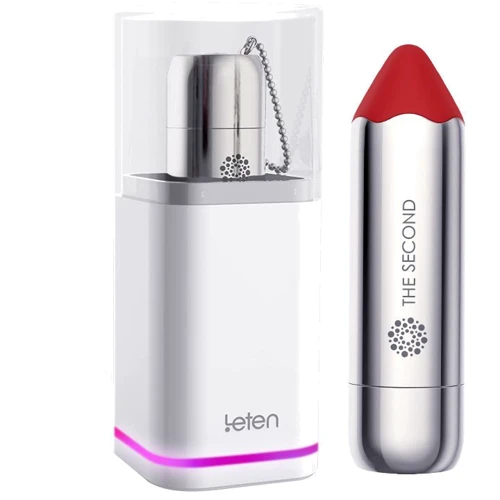 Вибропуля Leten The Second, tomato red