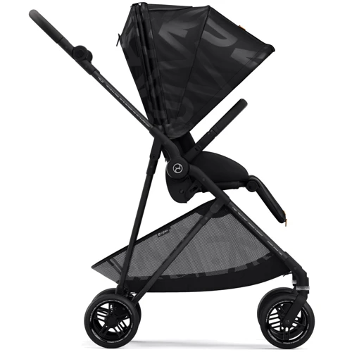 Прогулочная коляска Cybex Melio Real Black с бампером (522002631) фото 12