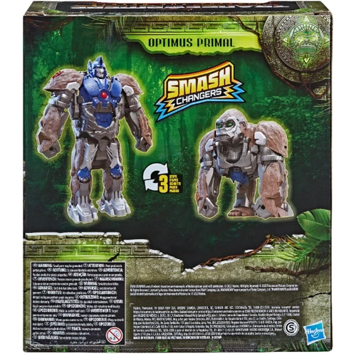 Фигурка Трансформер HASBRO TRANSFORMERS Smash Changers серии Трансформеры: Восстание зверей F4641 MV7 SMASH CHANGERS OPTIMUS PRIMAL (F3900_F4641) фото 6
