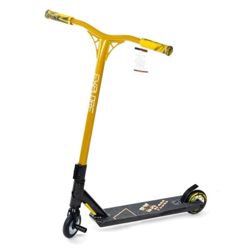 Самокат трюковый Explore SPADE DELUXE NEW золото