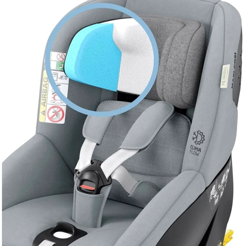 Автокресло MAXI-COSI Mica PRO ECO i-Size (Authentic Grey): Группа 0+/1