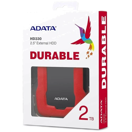 Внешний жесткий диск ADATA HD330 2 TB Red (AHD330-2TU31-CRD): Внешний интерфейс USB 3.0