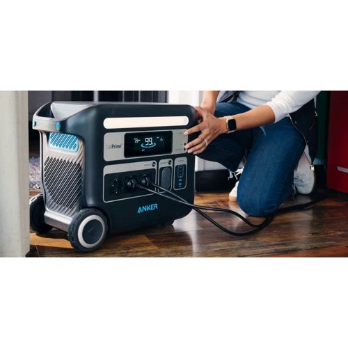 Зарядная станция Anker Solix F2000 (Anker 767) 2048Wh 2300W (A1780311/A1780312): Особенности модели Чистая синусоида, Дисплей, Bluetooth, Светильник