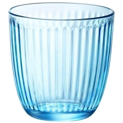 Стакан Галерея стекла и фарфора Line water Lively blue 290 мл (580502-1)