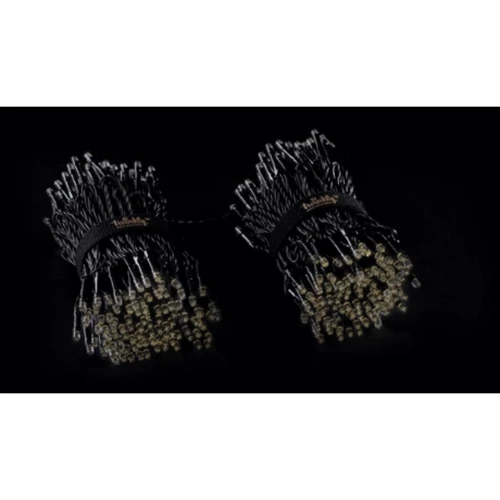 Гирлянда Smart LED Twinkly Strings AWW 400 Gen II IP44 длина 32м кабель черный: Длина, м 32