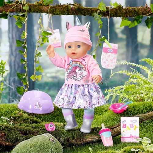 Кукла Baby Born серии Нежные объятия - Очаровательный единорог (43 cm, с аксессуарами) (831311): Высота, см 43