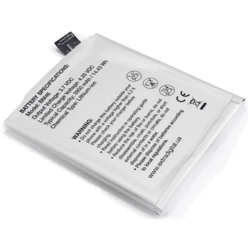 Аккумулятор ExtraDigital 3900mAh (BM46) for Xiaomi Redmi Note 3 фото 4