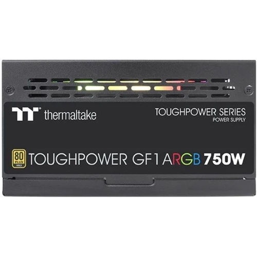 Блок питания Thermaltake Toughpower GF1 ARGB 750W (PS-TPD-0750F3FAGE-1): Мощность, Ватт 750