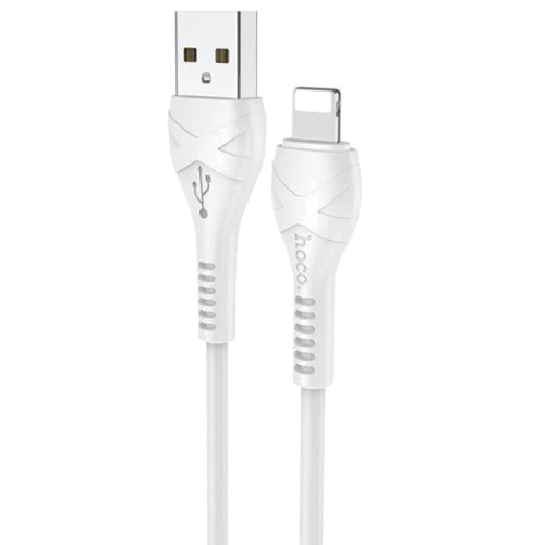 Кабель Hoco USB Cable to Lightning X37 Cool Power 1m White