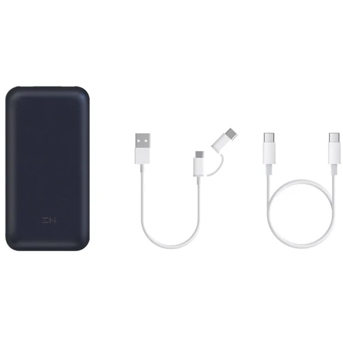 Внешний аккумулятор Xiaomi ZMI 10 Power Bank 20000mAh USB-C 45W Black (QB820) фото 9