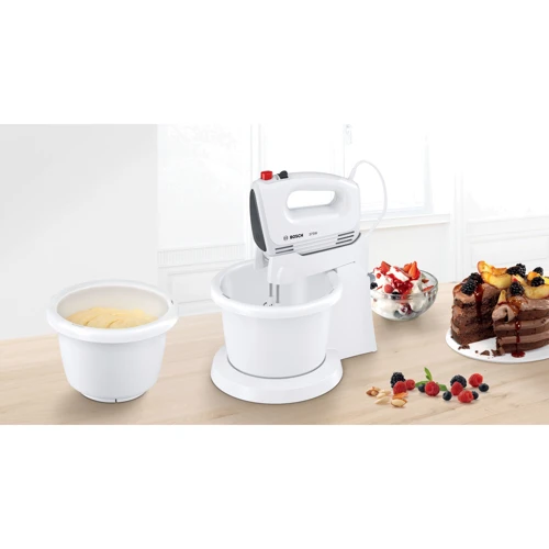 Міксер Bosch MFQ 2620G: Насадки Для взбивания, Для замеса теста