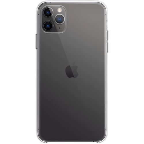 Чехол для iPhone Apple Clear Case (MX0H2) for iPhone 11 Pro Max: Материалы поликарбонат и полиуретан