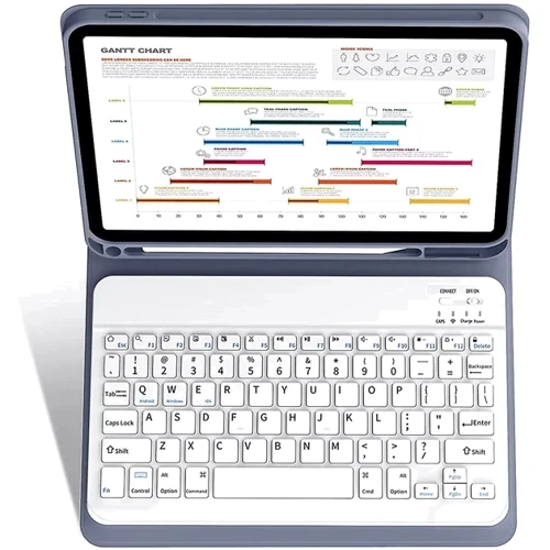 Аксессуар для iPad BeCover Case Smart Keyboard Purple for iPad 10.9 (2022 / 2024) / iPad 11 2025 (711143): Цвет фиолетовый