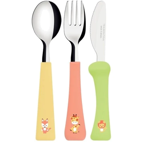 Набор столовых приборов Tramontina Baby Friends 3 предмета (23797/906): Тип Набор