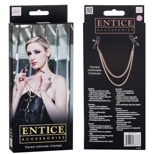 Зажимы для сосков Entice Tiered