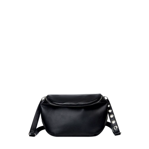 Женская сумка через плечо Sambag Milano SZS черная (95103002)