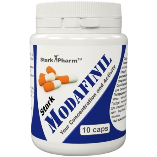 Stark Pharm Modafinil Модафініл 10 капсул