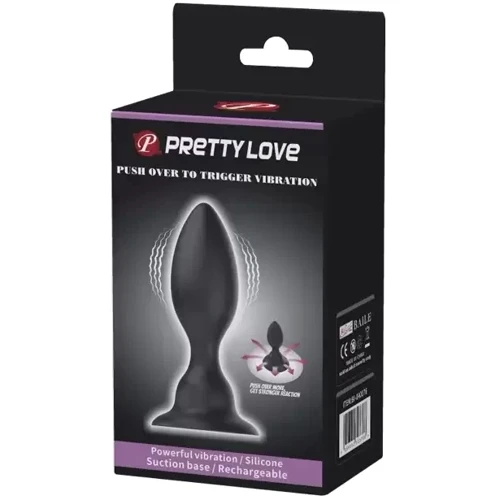Анальный стимулятор с вибрацией Pretty Love - Push Over to Trigger vibration, BI-040076