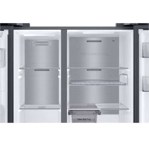 Холодильник Side-by-Side Samsung RS68CG885EB1: Кількість дверей 2