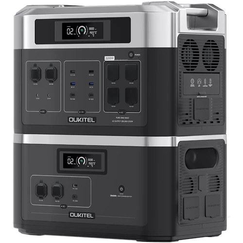 Зарядная станция Oukitel BP2000E Solar Generator 2200W: Количество розеток 220V 4