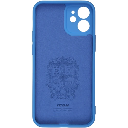 Чохол для iPhone ArmorStandart ICON Case Light Blue (ARM57481) for iPhone 12 mini: Колір синій
